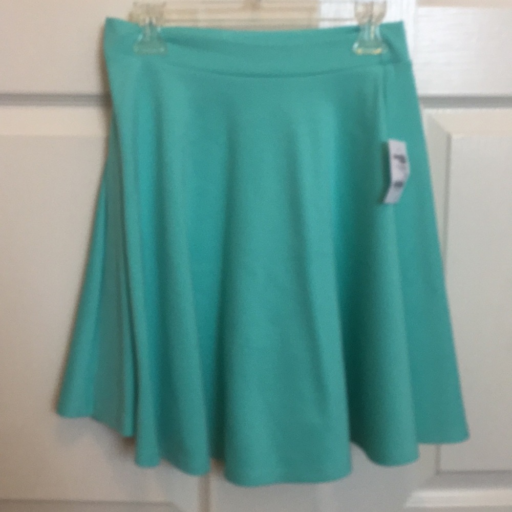 semi pleated skirt